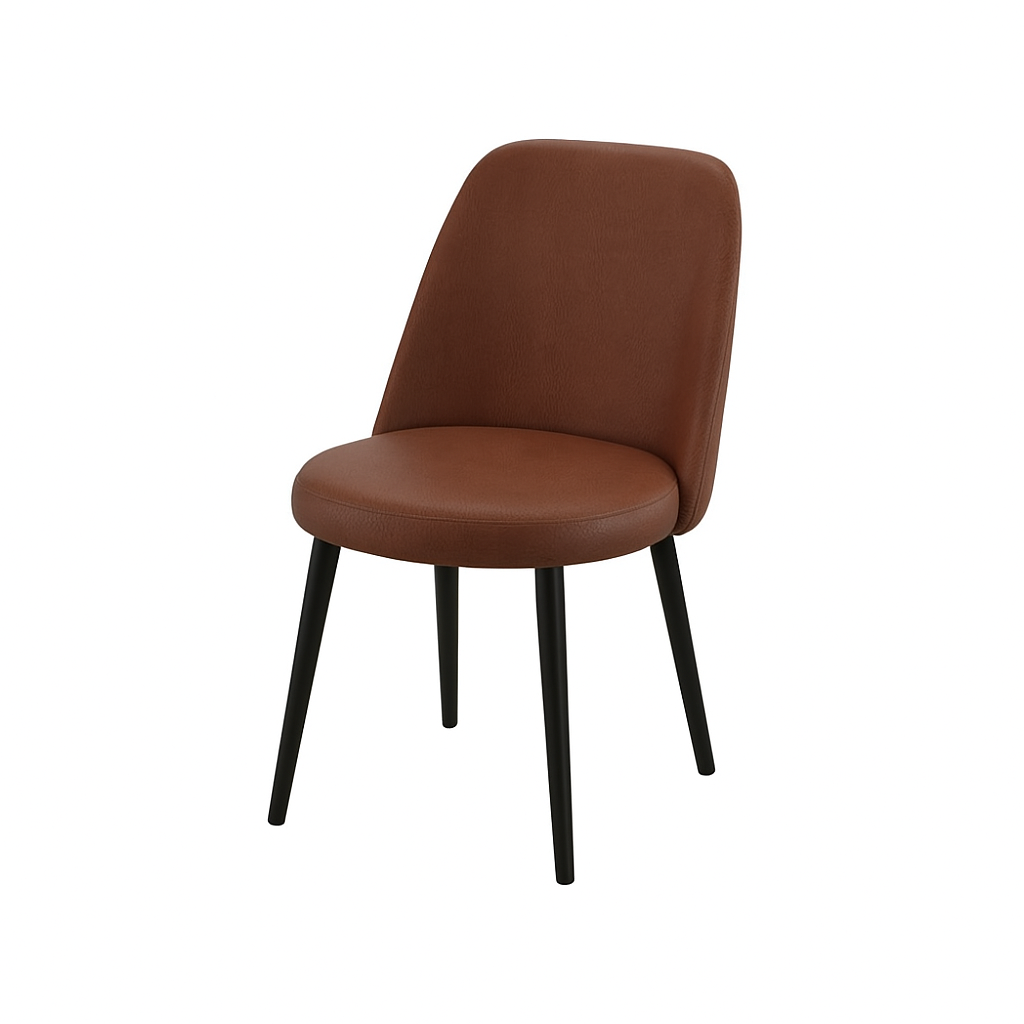 Scaun piele VERDE | model ELA