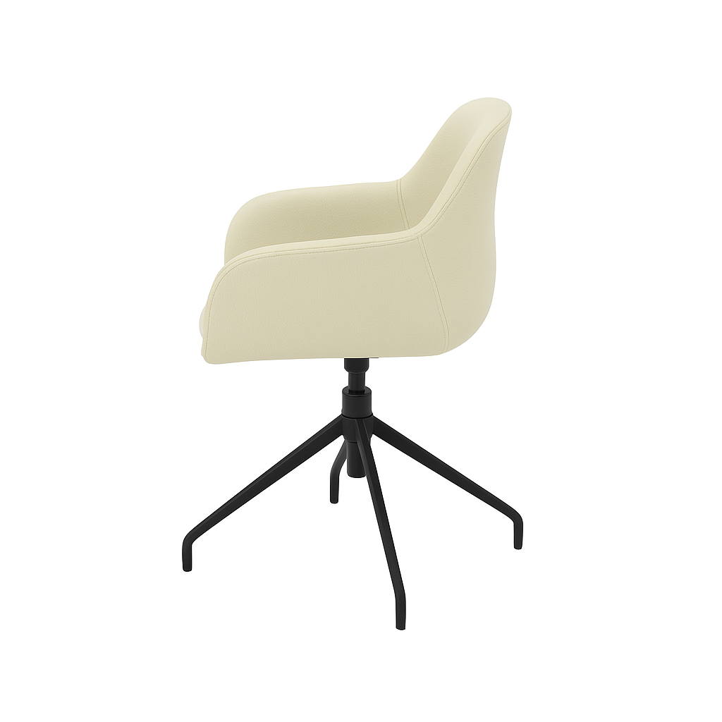Scaun piele GALBENA | model FEBE