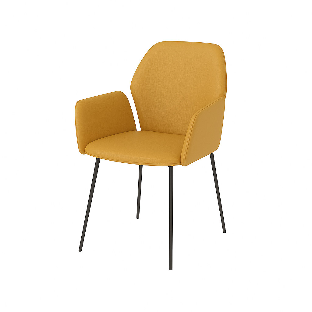 Scaun piele ALBASTRA | model PETRA