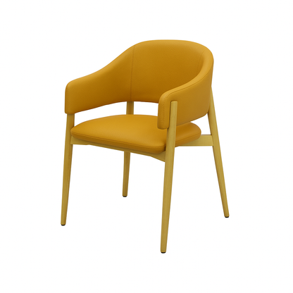 Scaun piele VERDE | model ALMA