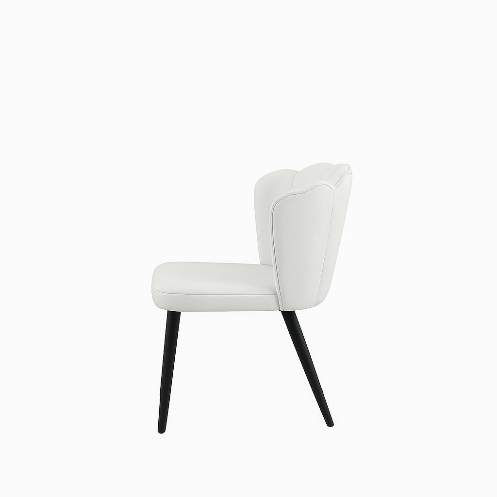 Scaun piele GALBENA | model ARIA