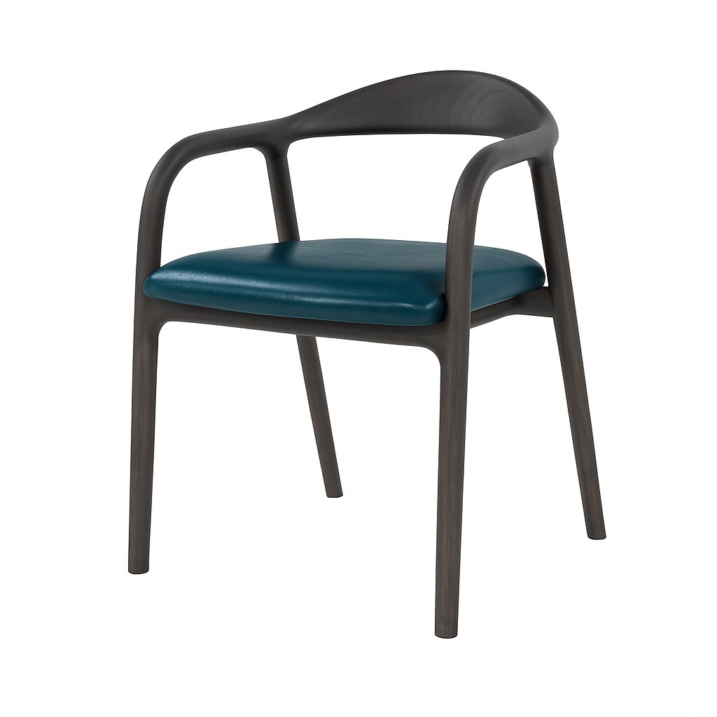 Scaun piele TURCOAZ | model ELMO