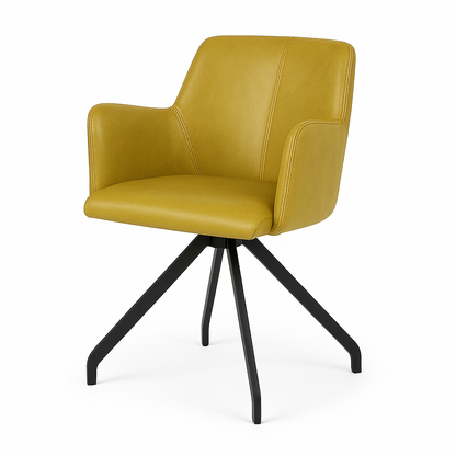 Scaun piele GALBENA | model GIANI