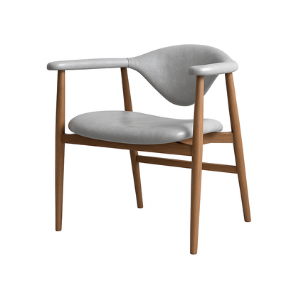 Scaun piele GRI | model MIRCEA