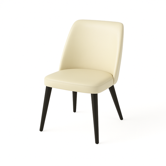 Scaun piele naturala BEJ | model SOLO